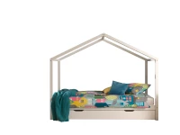 Vipack Dallas huisbed ZH met bedlade - wit