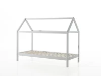 Vipack Dallas huisbed LP met bedlade - wit - Afbeelding 3