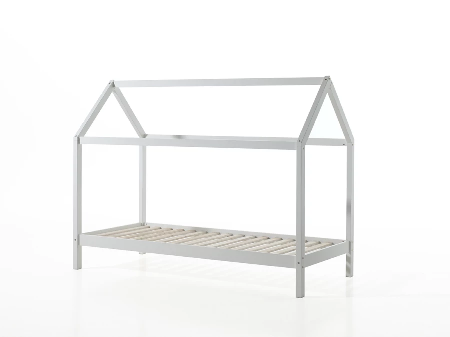 Vipack Dallas huisbed LP met bedlade - wit - Afbeelding 3