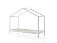 Vipack Dallas huisbed ZH met bedlade - wit - Afbeelding 4