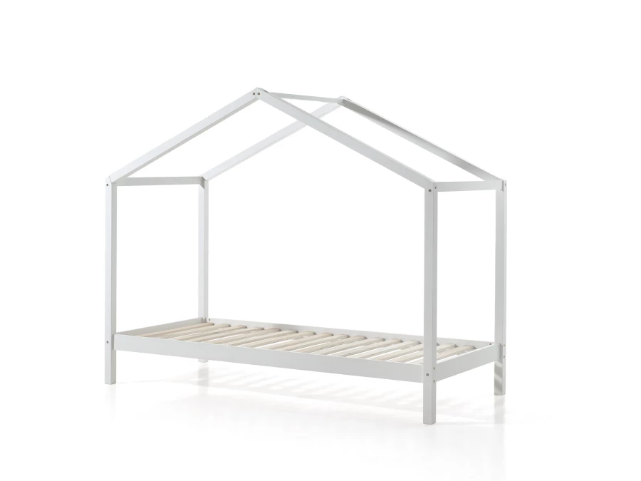 Vipack Dallas huisbed ZH met bedlade - wit - Afbeelding 4