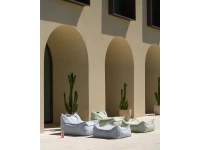 WigiWama Outdoor beanbag chair - Azure - Afbeelding 10