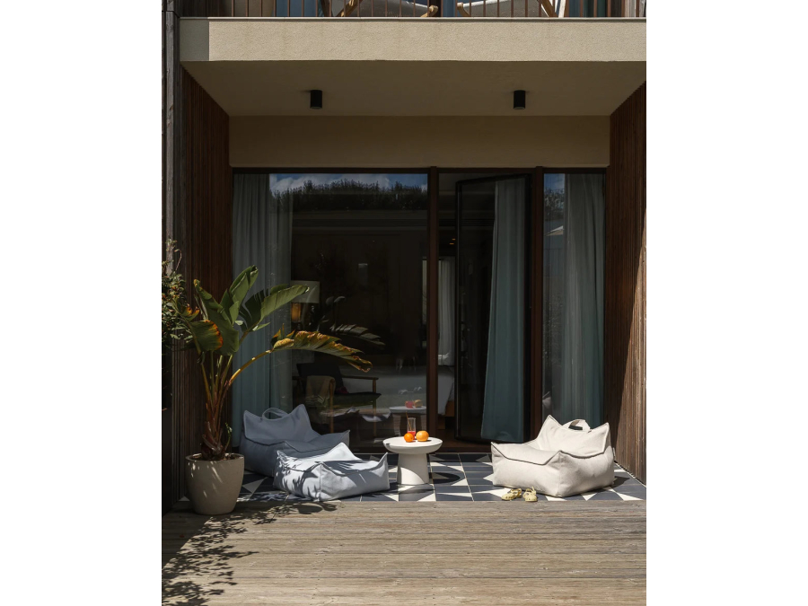WigiWama Outdoor square ottoman - Azure - Afbeelding 9