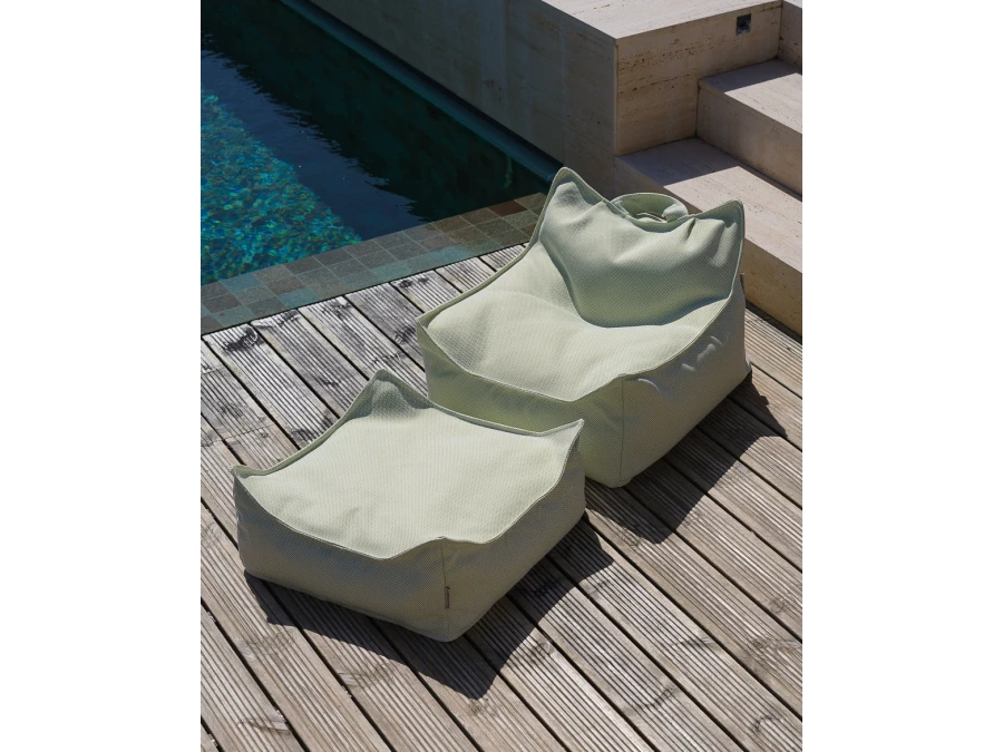 WigiWama Outdoor square ottoman - Herba - Afbeelding 5