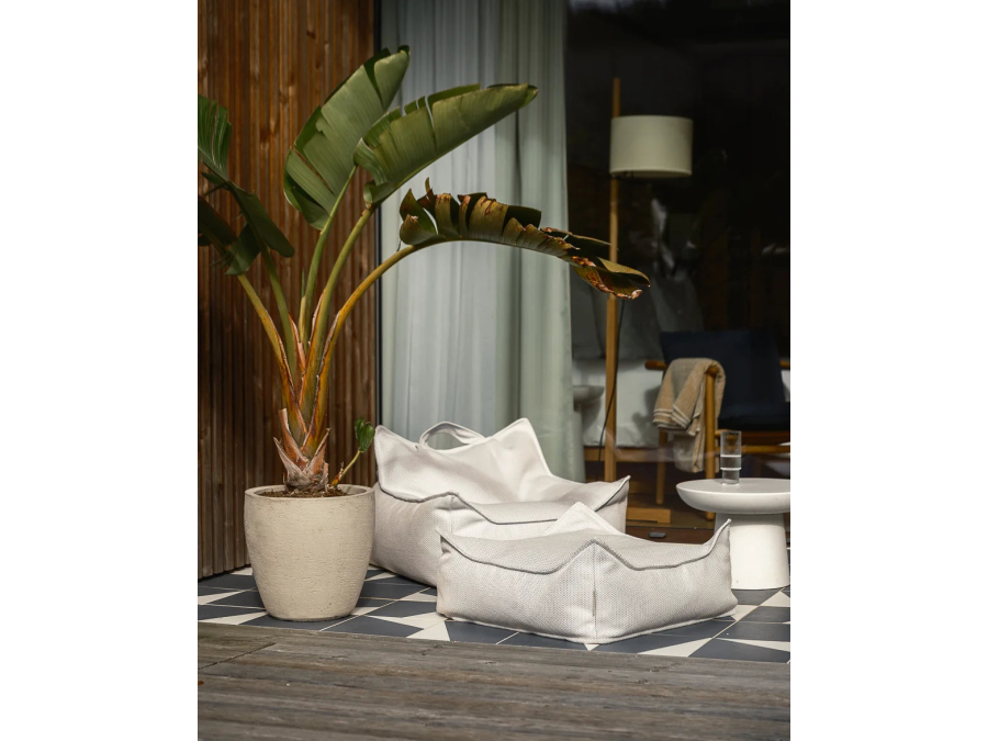 WigiWama Outdoor square ottoman - Terra - Afbeelding 8