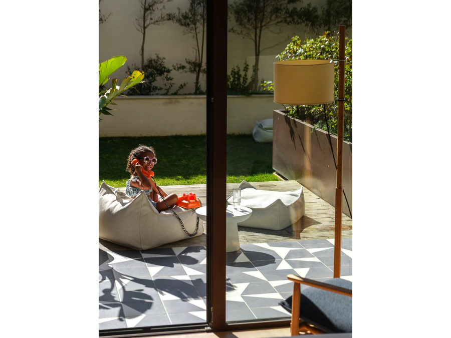 WigiWama Outdoor square ottoman - Terra - Afbeelding 7