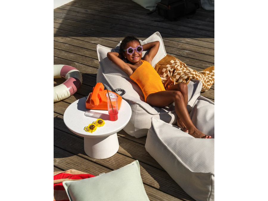 WigiWama Outdoor square ottoman - Terra - Afbeelding 2
