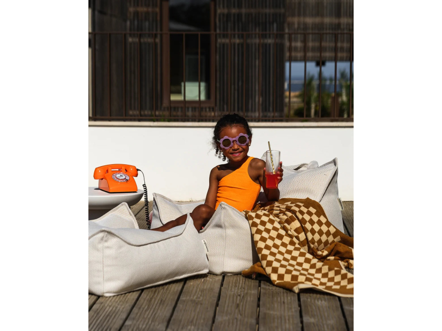 WigiWama Outdoor square ottoman - Terra - Afbeelding 9