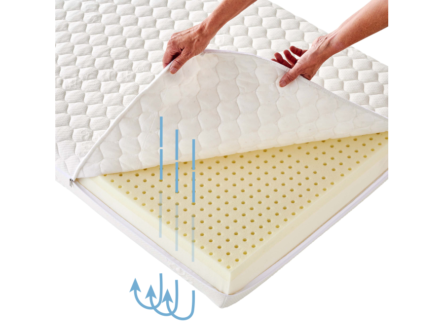Hoppekids Noah Deluxe bed + onderschuifbed-module + Eco Luxury matras - Afbeelding 8