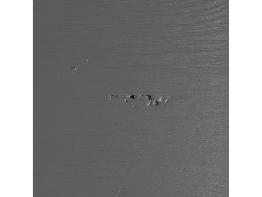 Woood Dennis kledingkast met laden en leren handgrepen - steel grey - Afbeelding 2