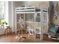 Infanskids Pino hoogslaper 90x200 - wit - Afbeelding 2