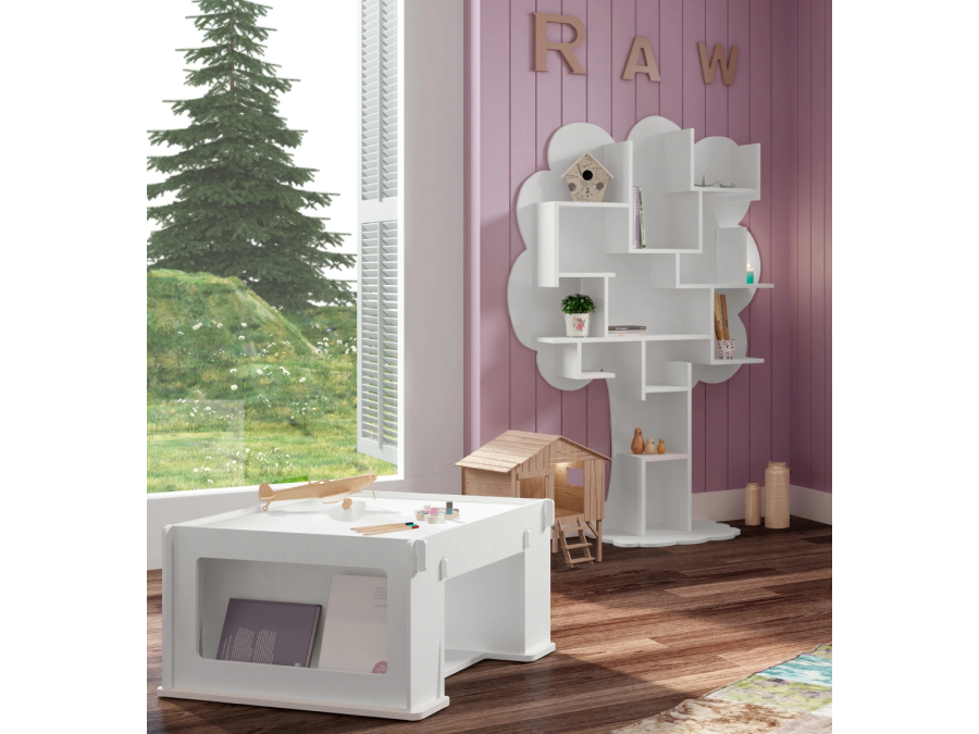 Mathy by Bols Louane boom boekenkast - cuberdon violet - Afbeelding 4