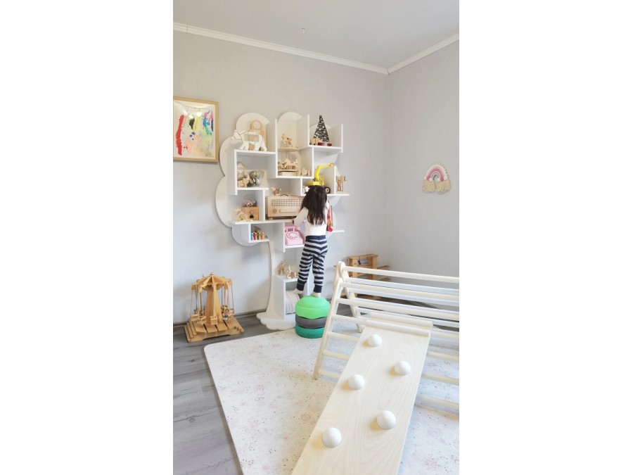 Mathy by Bols Louane boom boekenkast - cuberdon violet - Afbeelding 6
