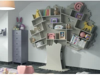 Mathy by Bols Tess grote boom boekenkast - cuberdon violet - Afbeelding 2