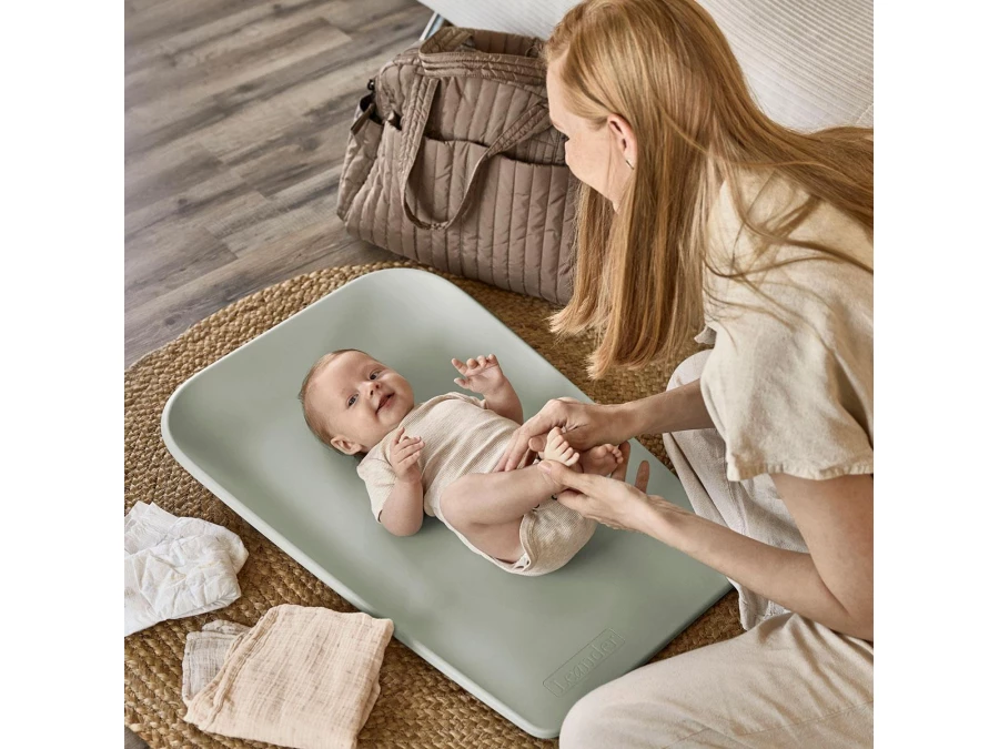 Leander Matty MINI aankleedkussen Sage green - Afbeelding 7
