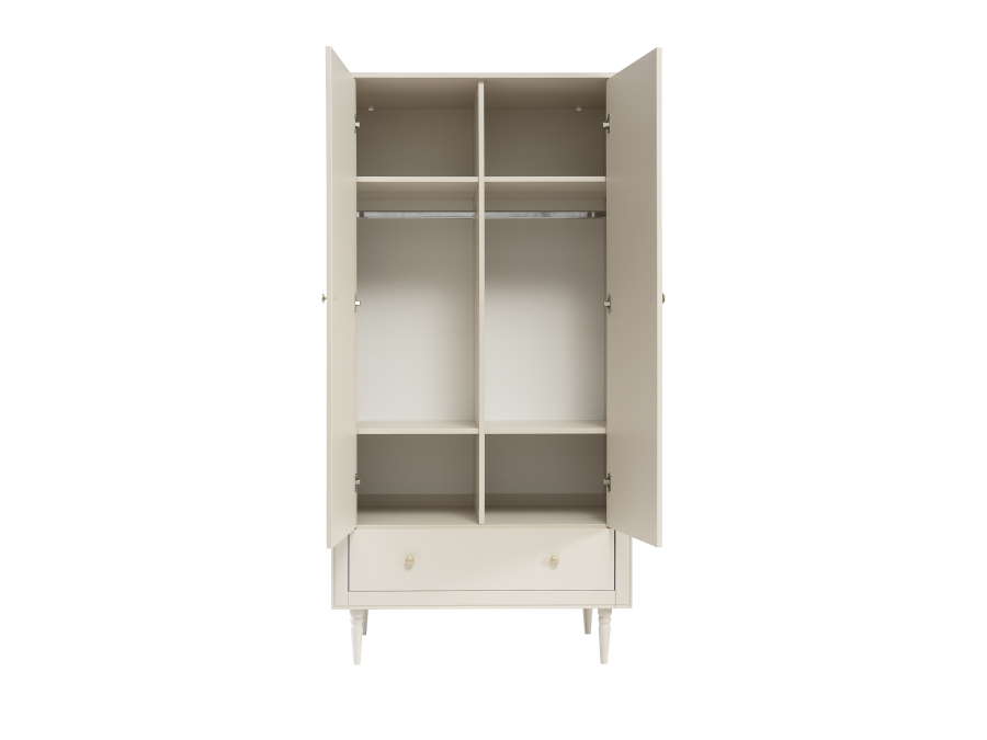 Pinio Petite 3-delige meegroeikamer met grote commode - champagne - Afbeelding 11