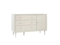 Pinio Petite commode 3-laden en deur - champagne