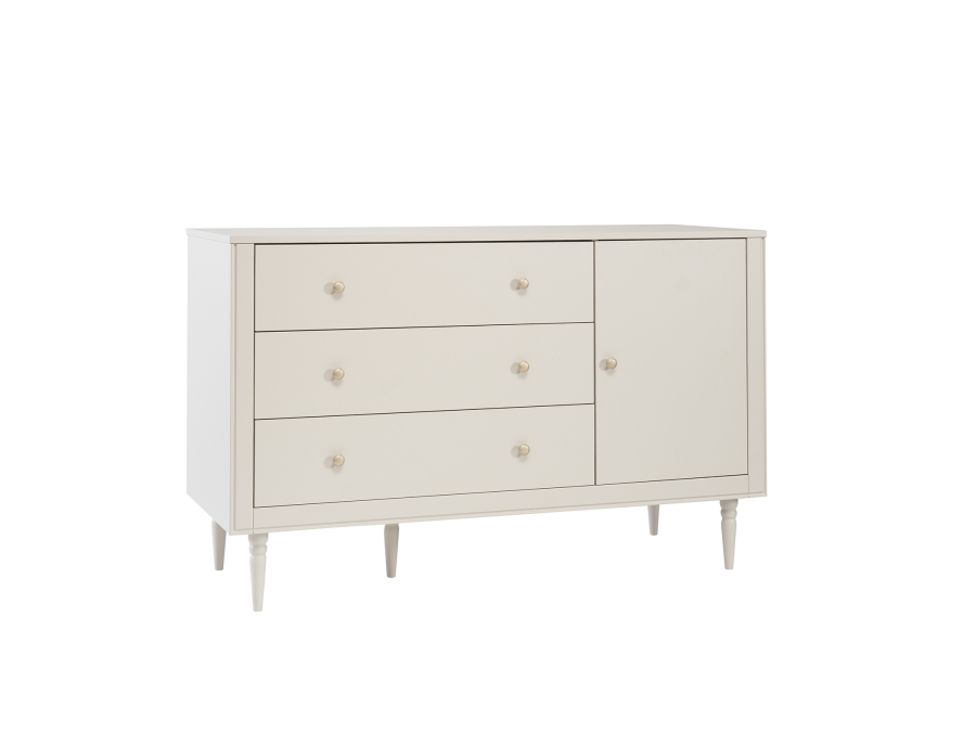 Pinio Petite 2-delige meegroeikamer met grote commode - champagne - Afbeelding 7