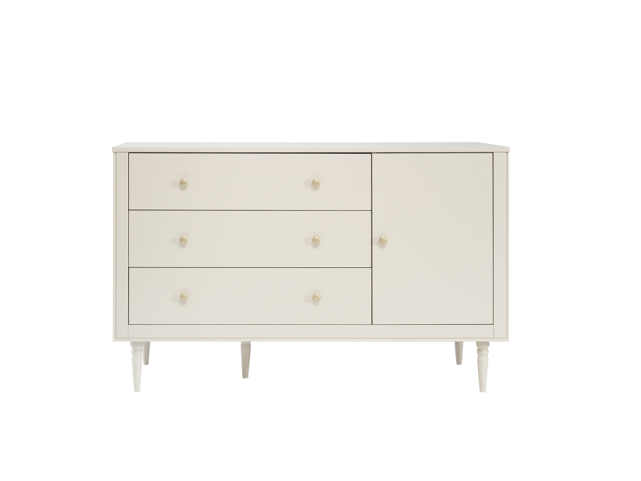 Pinio Petite 2-delige meegroeikamer met grote commode - champagne - Afbeelding 8