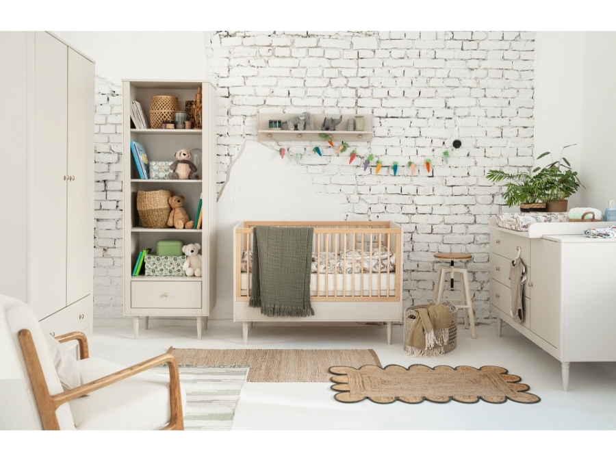 Pinio Petite ombouwbaar ledikant 60x120 champagne - Afbeelding 3