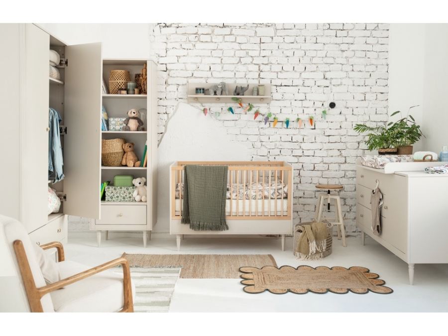 Pinio Petite ombouwbaar ledikant 60x120 champagne - Afbeelding 5