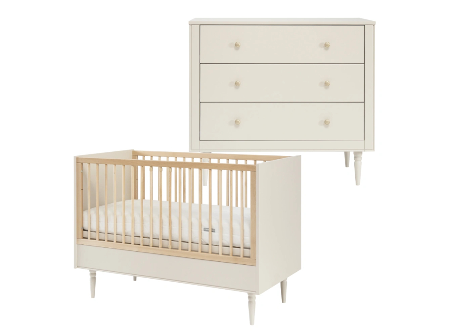 Pinio Petite 2-delige babykamer - champagne