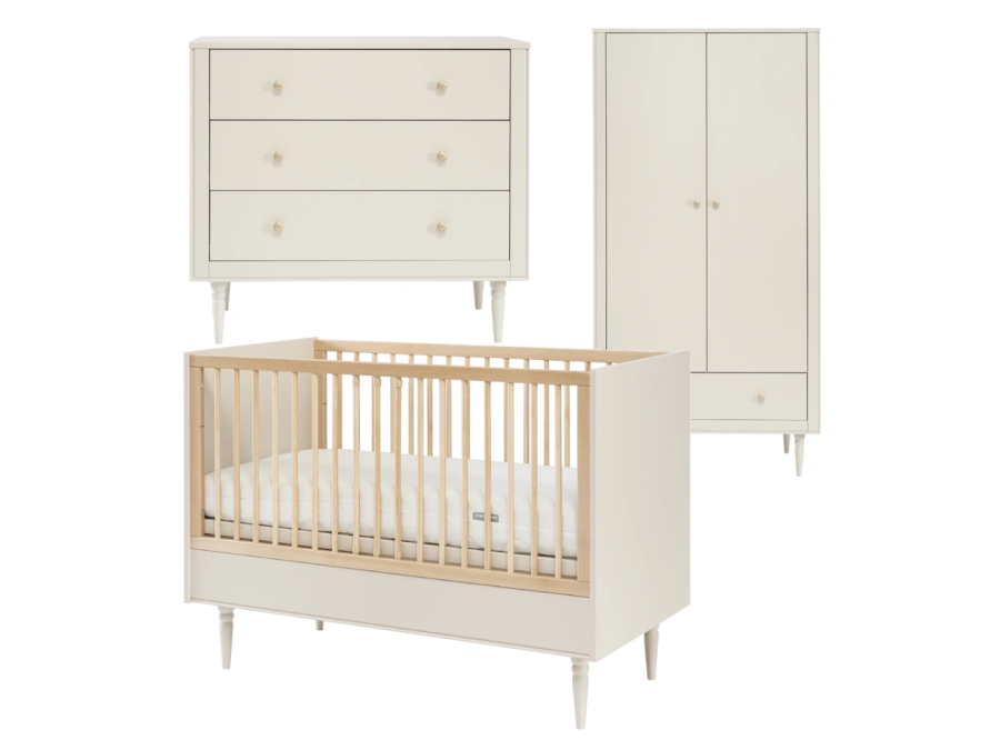 Pinio Petite 3-delige babykamer - champagne
