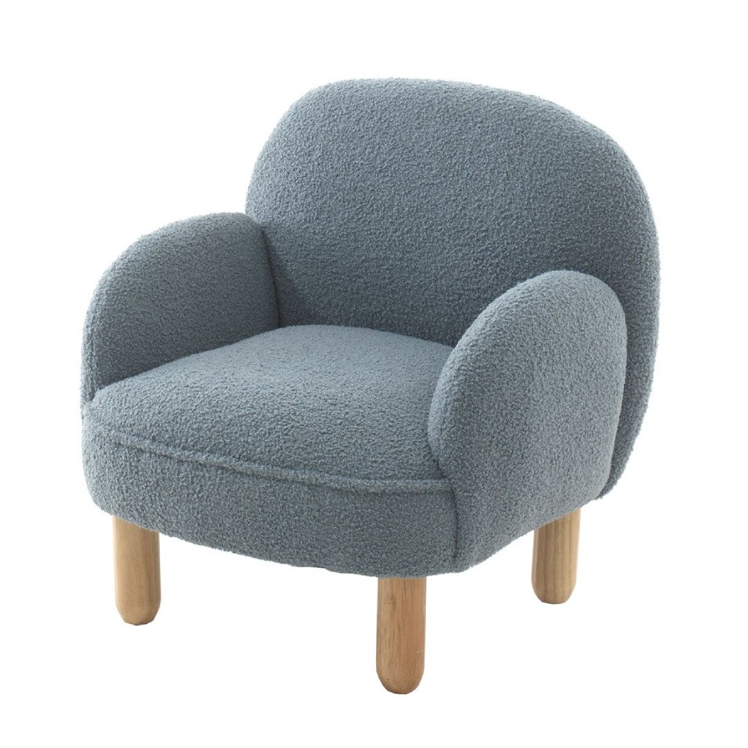 jaxx kinderstoel blauw boucle