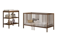 Jaxx Dino 2-delige meegroeikamer walnoot