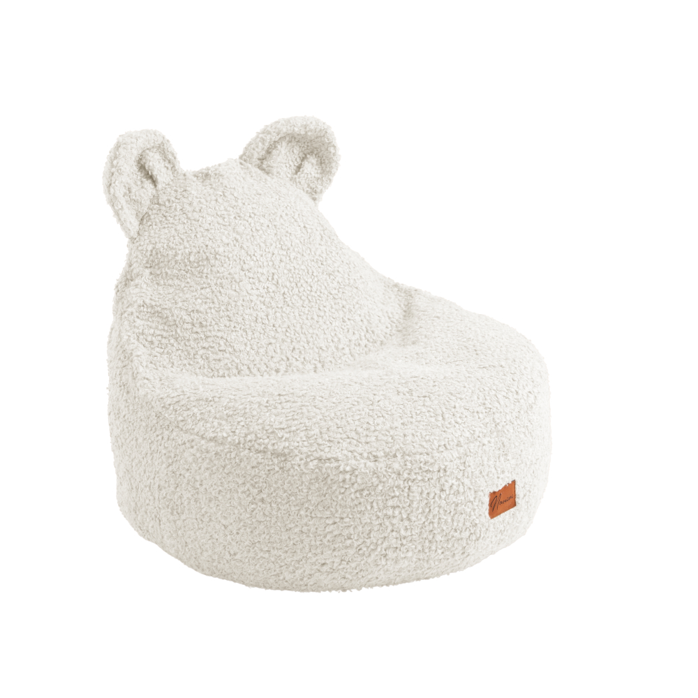 Namini Cosybear zitzak - boucle - Beige