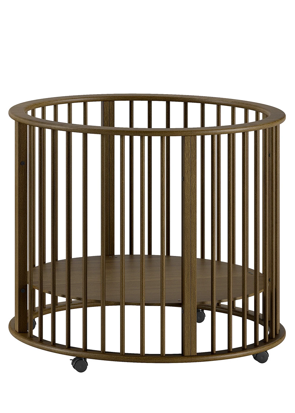 Jaxx Dino ronde box - walnoot