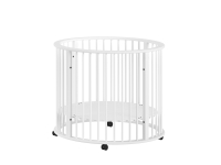 Jaxx Dino ronde box - wit