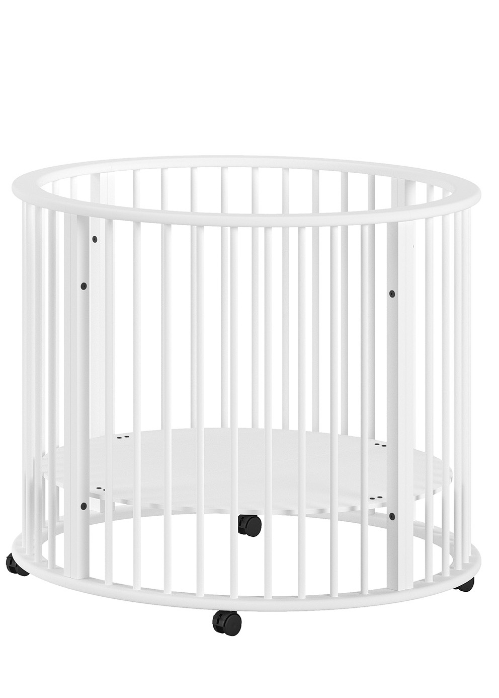 Jaxx Dino ronde box - wit