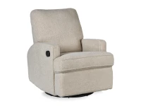 Quax Swivel & Gliding Electric Recliner - teddy taupe