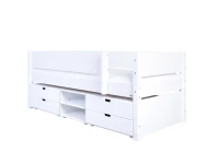 Manis-h Ariel bedbank met opbergruimte en uitvalbeschermer