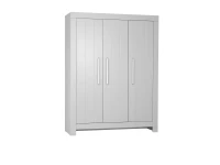 Pinio Calmo 3-deurs kledingkast - grijs