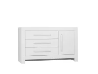 Pinio Calmo commode 3-laden en deur - wit