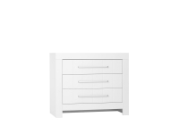 Pinio Calmo commode 3-laden - wit