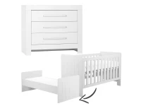 Pinio Calmo 2-delige meegroeikamer - wit