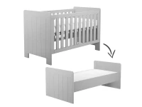 Pinio Calmo meegroeibed 70x140 - grijs