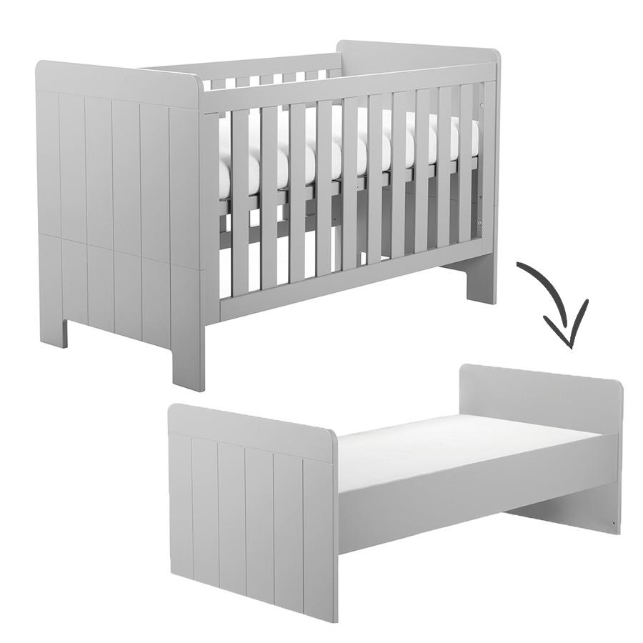 Pinio Calmo meegroeibed 70x140 - grijs