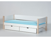 Manis-h Sif bedbank met opberglades 90x200