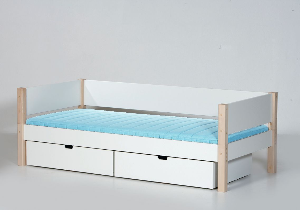 Manis-h Sif bedbank met opberglades 90x200