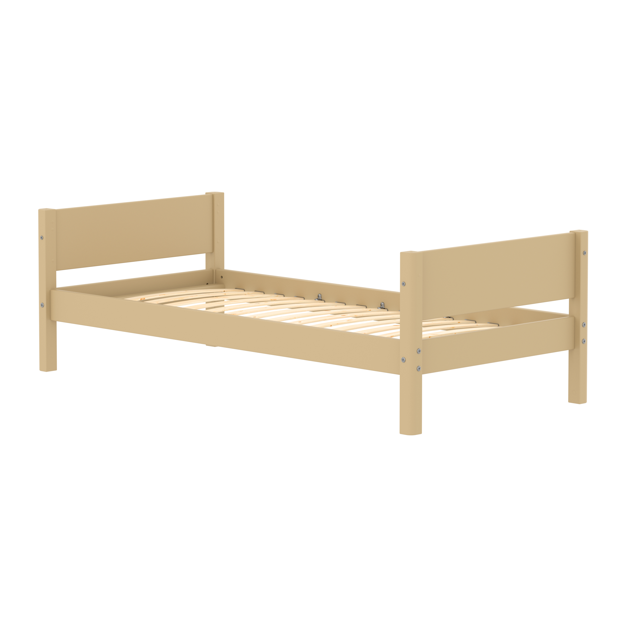 Flexa White Sand eenpersoonsbed - beige