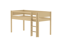 Flexa White Sand halfhoogslaper m. rechte ladder - beige