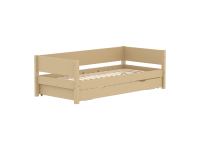 Flexa White Sand bedbank met onderschuifbed - beige