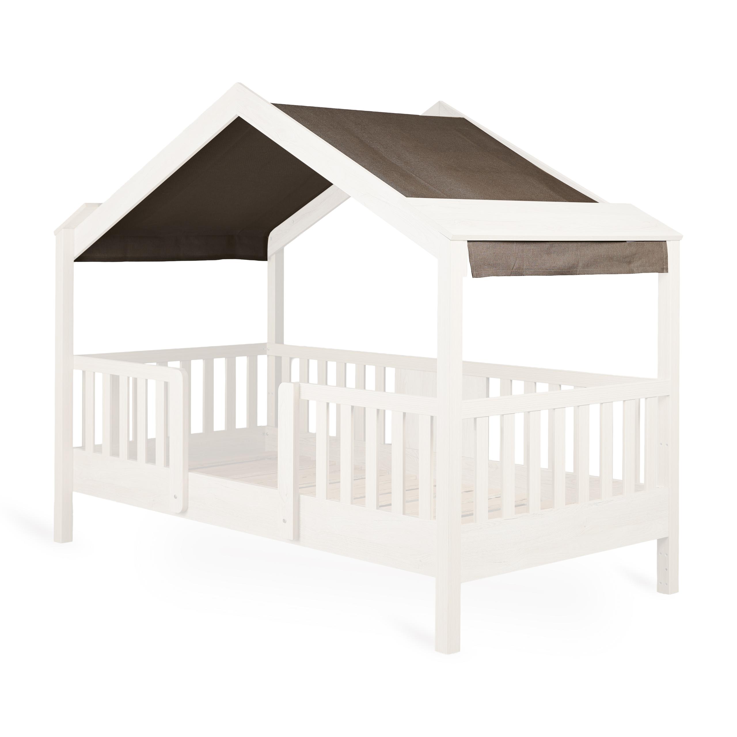 Quax stoffen dak voor Chalet bed - Chocolat