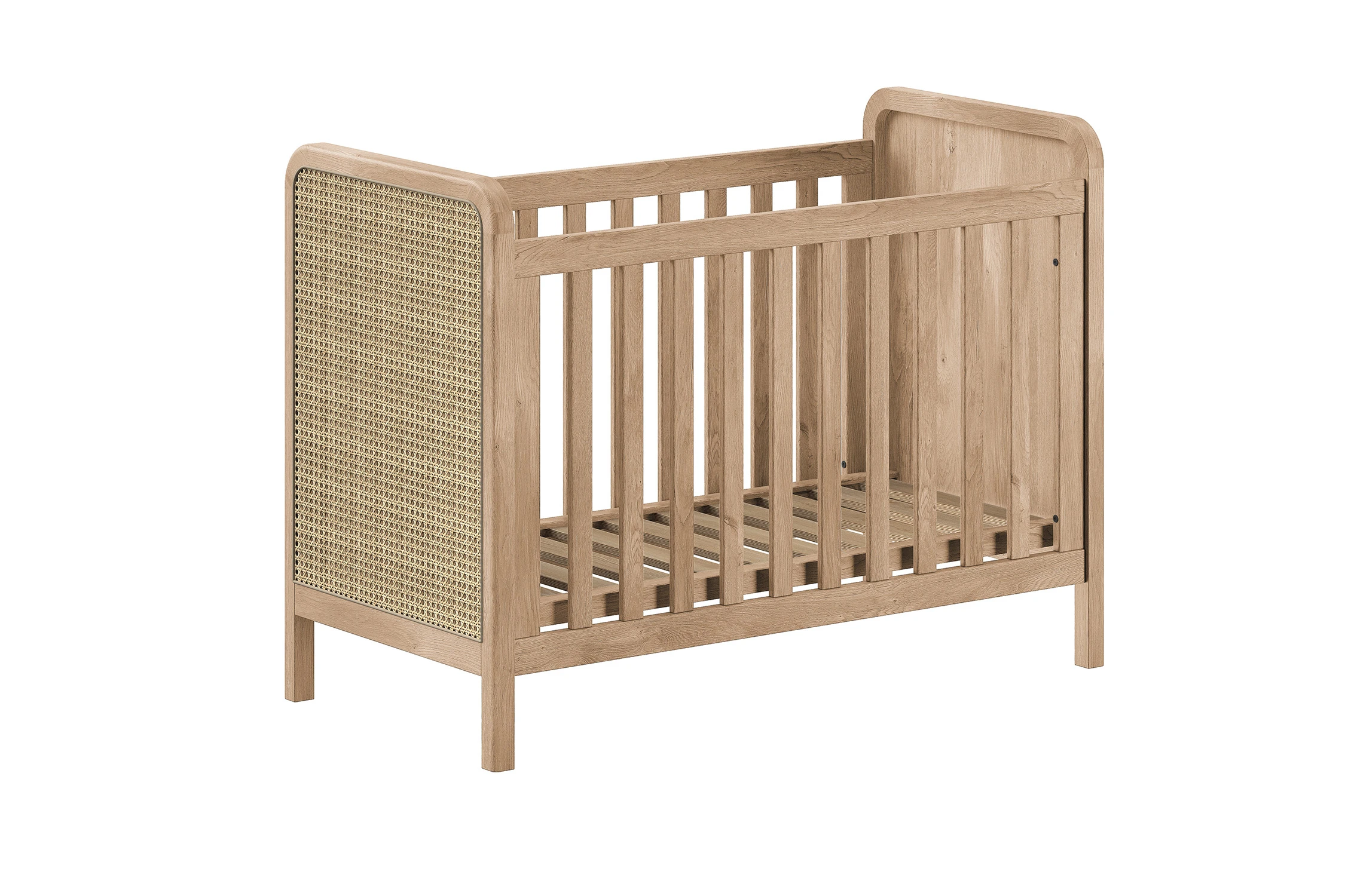 Jaxx Woods ledikant 60x120 Rotan / Eiken