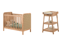 Jaxx Woods 2-delige babykamer Rotan / Eiken