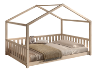 Vipack Dallas combo Montessori huisbed 140x200 natuur